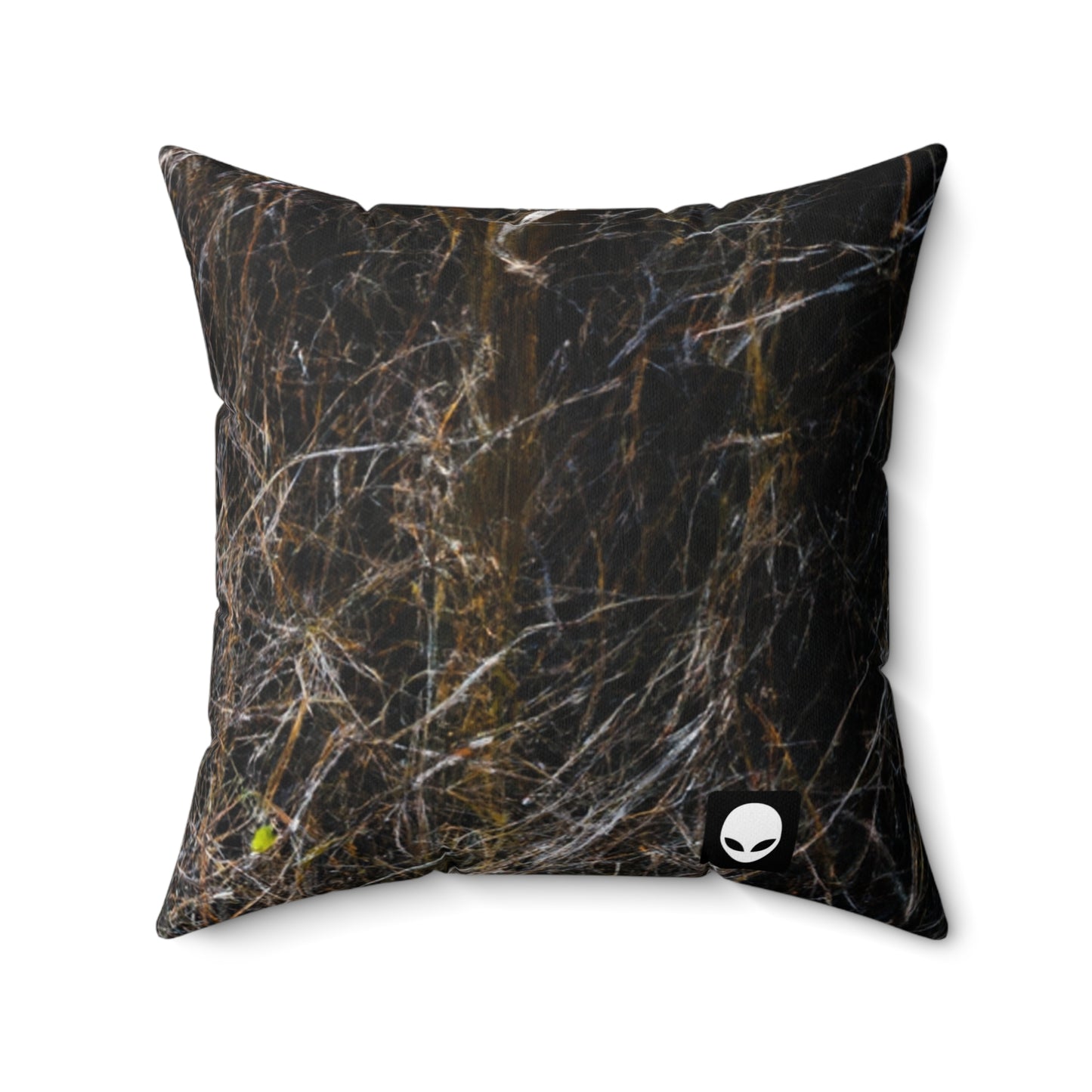 "Un vistazo a la gloria de la naturaleza" - The Alien Square Pillow