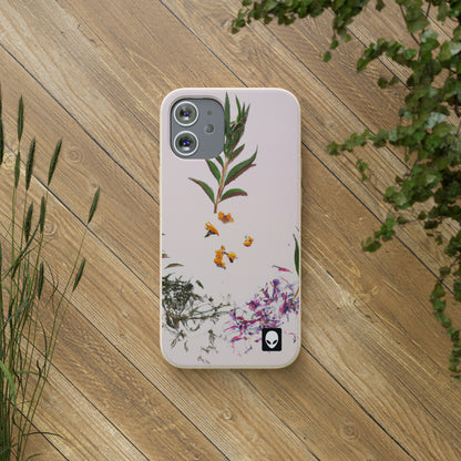 "Exploring Nature's Palette: An Experiment in Abstract Art" - The Alien Eco-friendly Cases