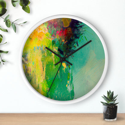 "A Lazy Summer's Day: An Abstract Ode" - The Alien Wall Clock