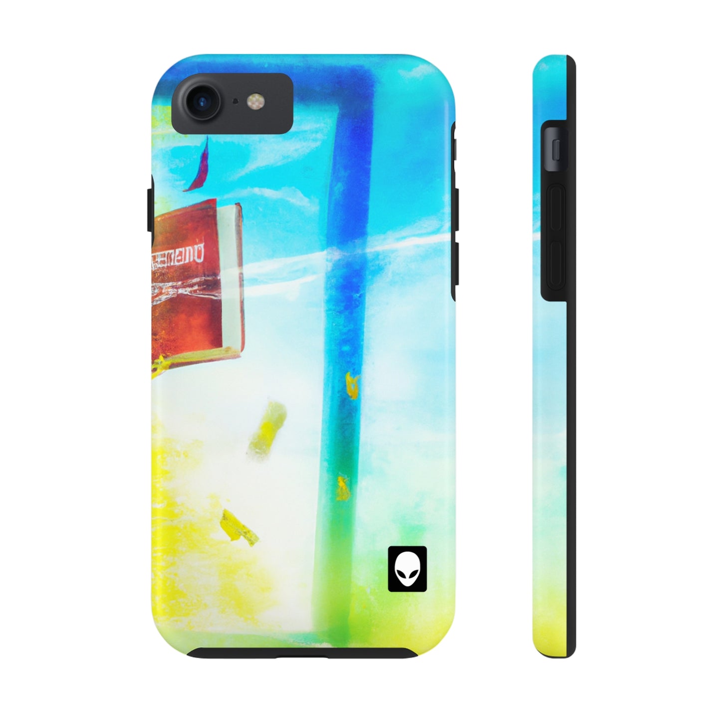 "Explorando mi mundo a través del arte: capturando los recuerdos de los lugares visitados" - The Alien Tough Phone Cases