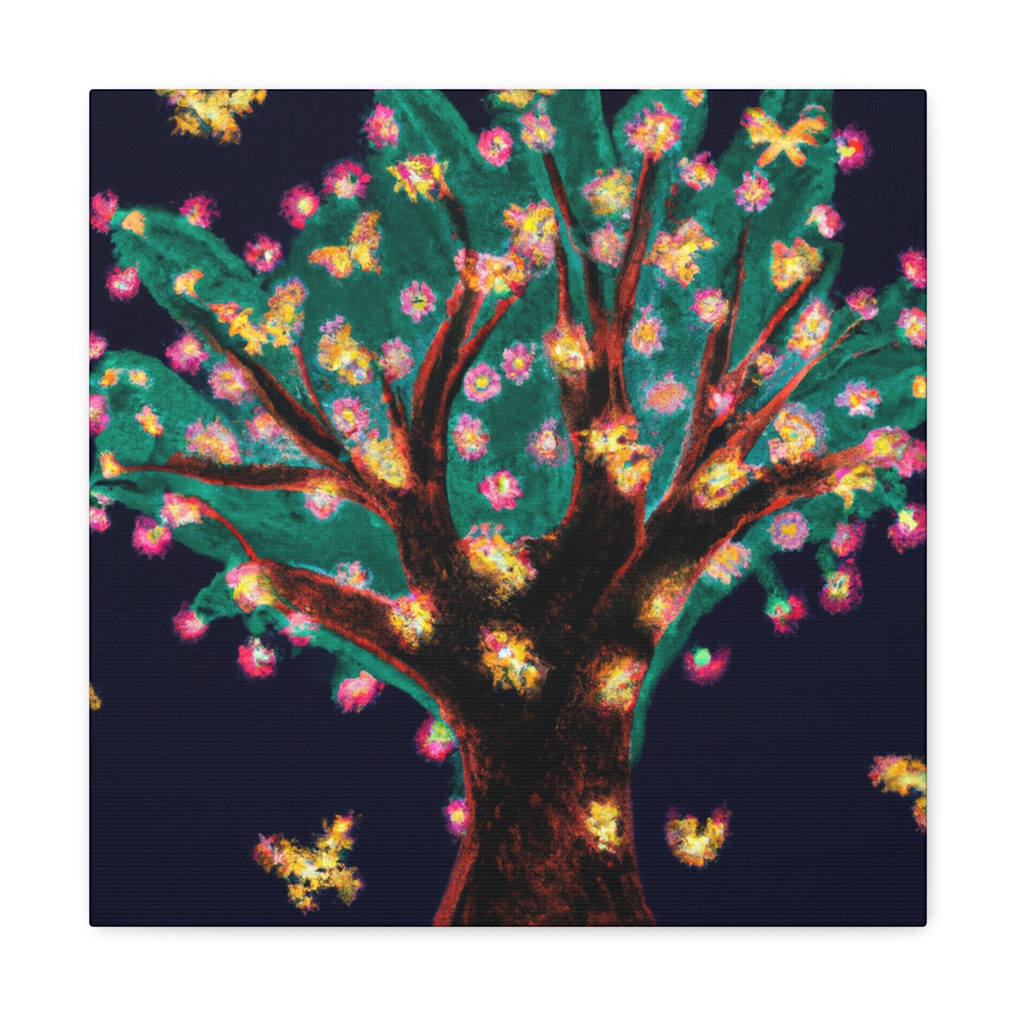 The Magical Firefly Tree - The Alien Canva