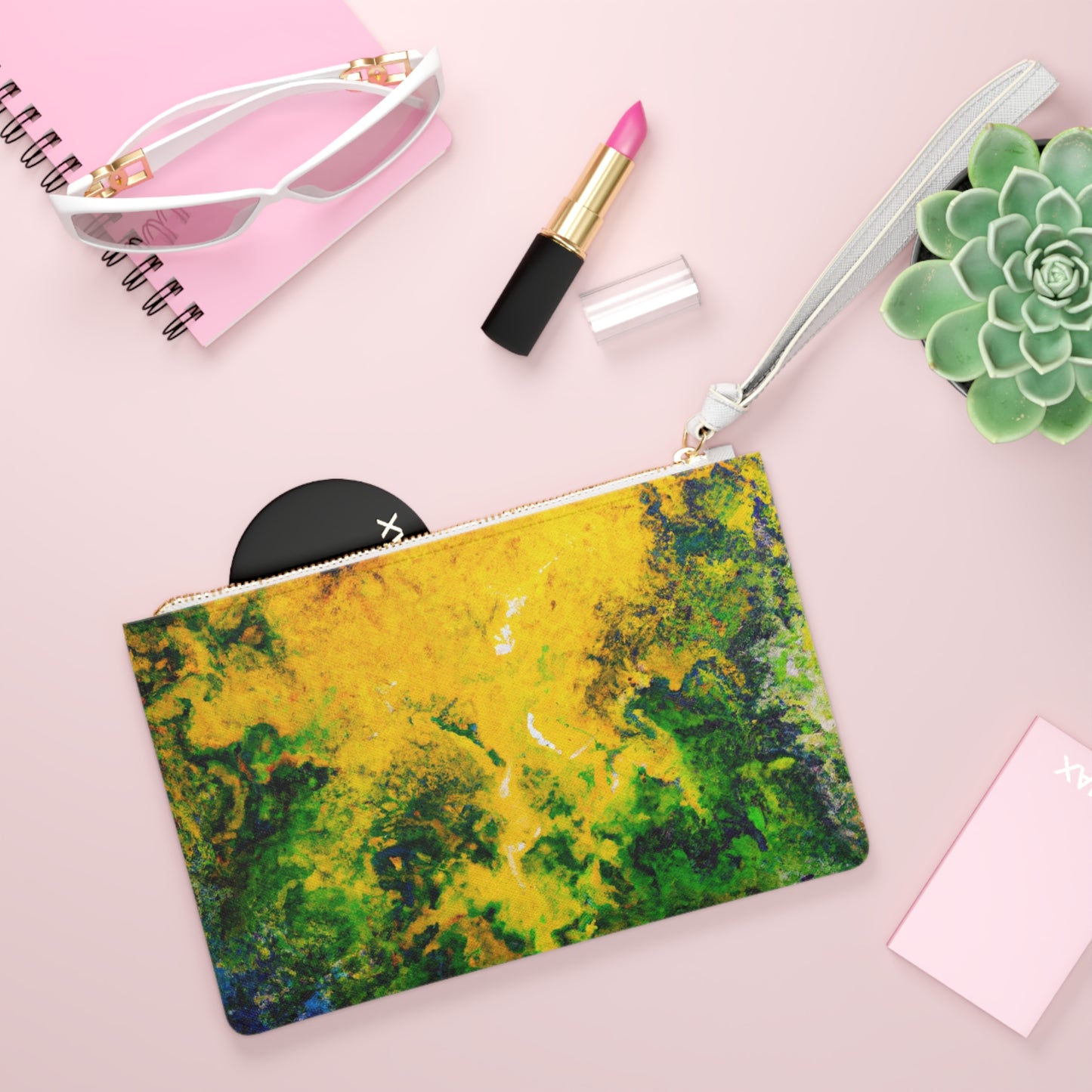 „Exploring Colorful Textures“ – Die Alien Clutch Bag