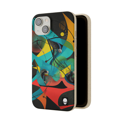 "Illusionary Perspective: A Colorful Dance of Light" - The Alien Eco-friendly Cases