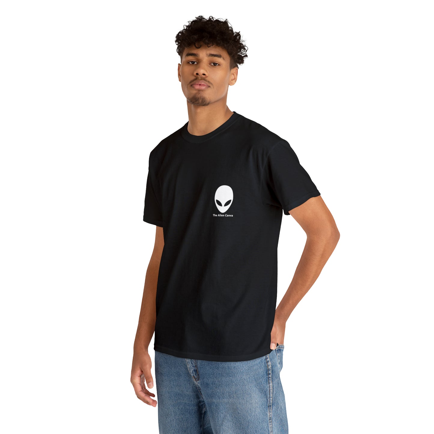 "A Breezy Skyscape: A Combination of Tradition and Modernity" - The Alien T-shirt