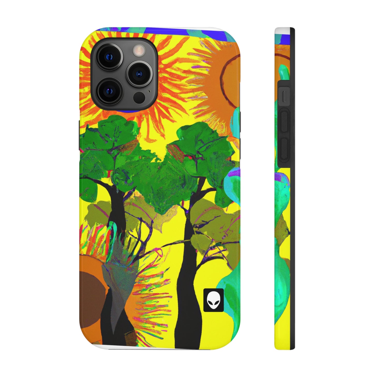 "Collision of Nature's Beauty" - The Alien Tough Phone Cases