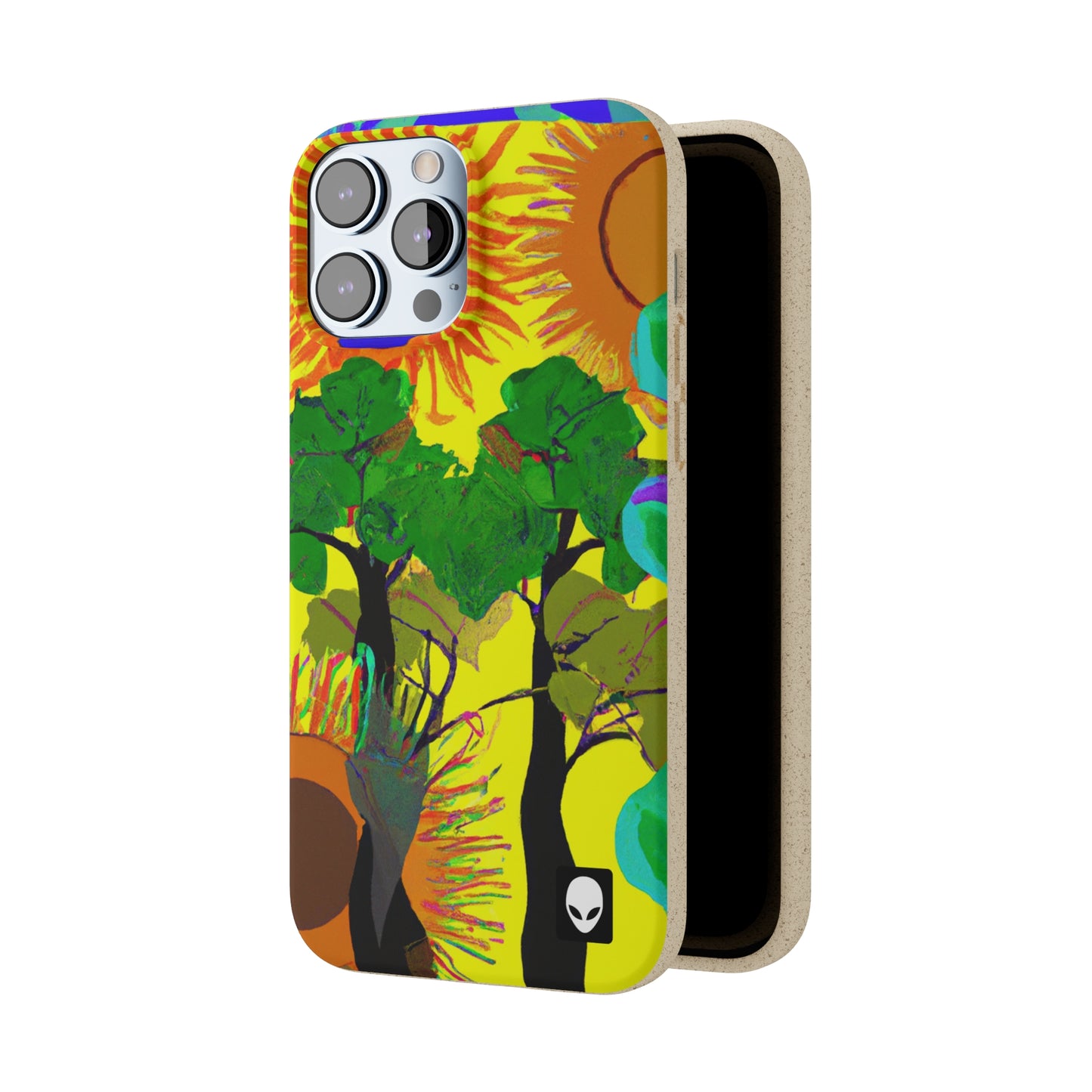 "Collision of Nature's Beauty" - The Alien Eco-friendly Cases