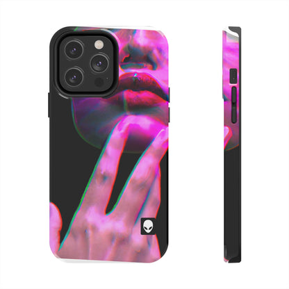 „Identität in der Abstraktion: Erforschung digitaler Selbstporträts“ – The Alien Tough Phone Cases