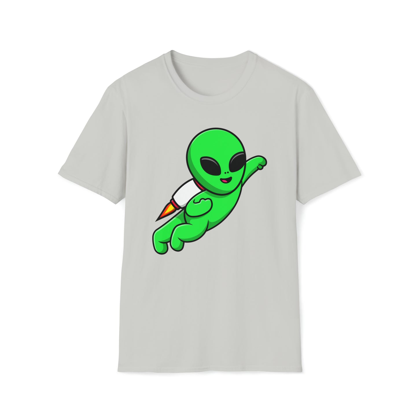 Interstellar Wanderer - The Alien Unisex Softstyle T-Shirt