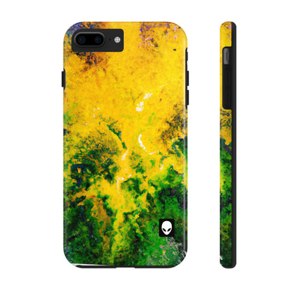 "Explorando texturas coloridas" - The Alien Tough Phone Cases