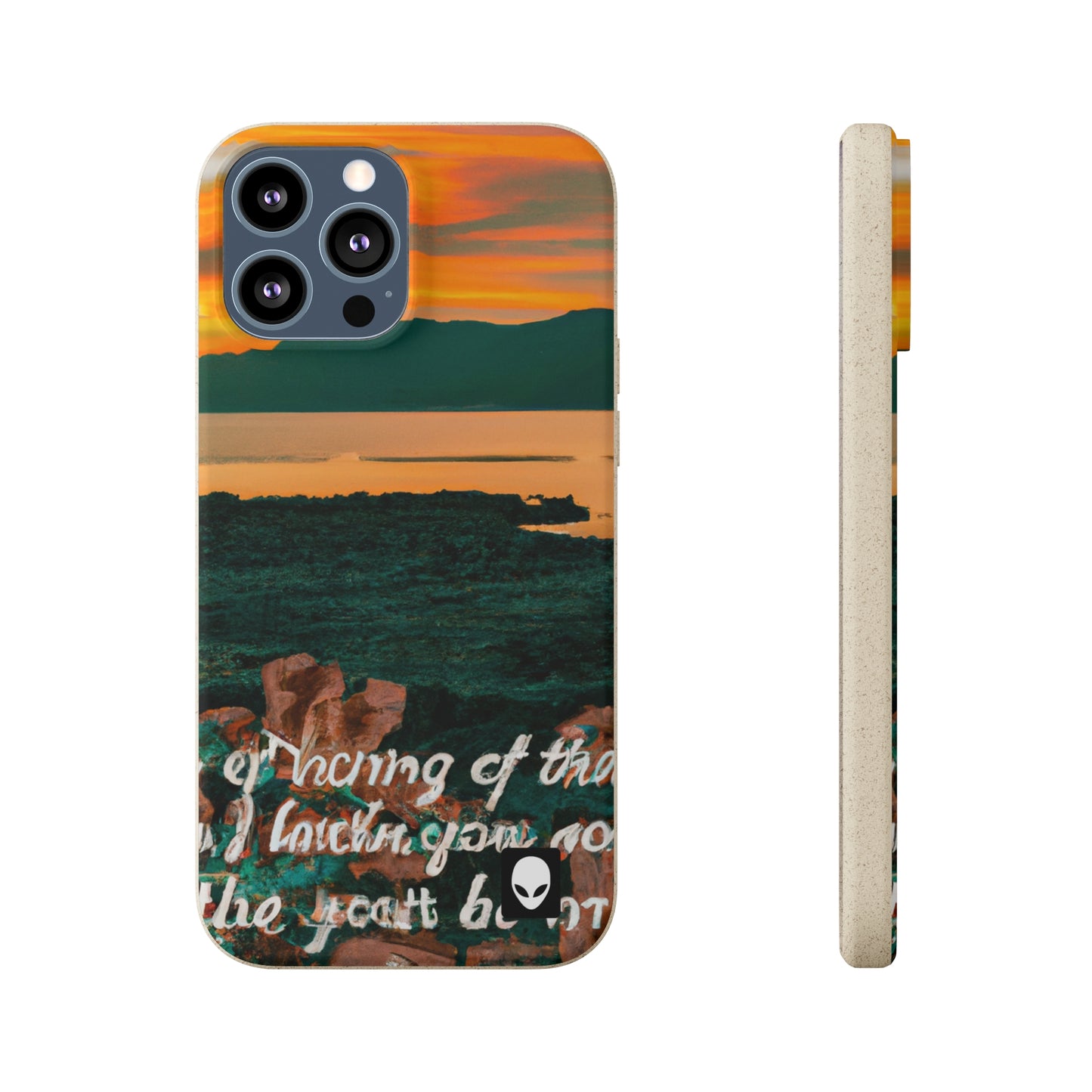 „Inspirierende Visionen: Eine visuelle Erkundung motivierender Ideen“ – The Alien Eco-Friendly Cases