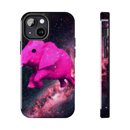 "Majestic Pinkelephant Exploration": las fundas para teléfonos extraterrestres resistentes