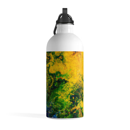 "Exploring Colorful Textures" - The Alien Stainless Steel Water Bottle