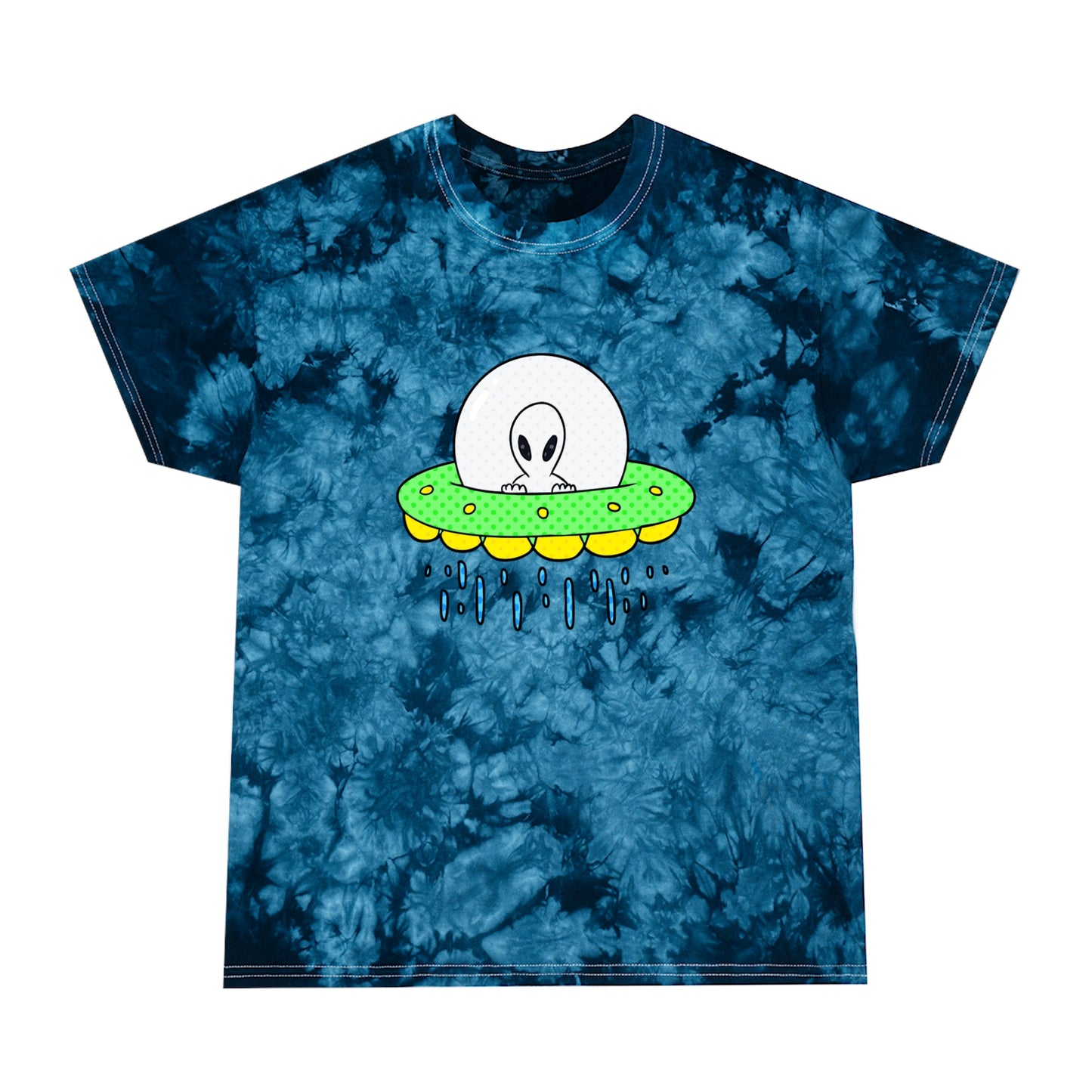 Noche Estelar - Camiseta The Alien Tie-Dye, Cristal