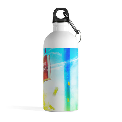 "Exploring My World through Art: Capturing the Memories of Places Visited" - The Alien Stainless Steel Water Bottle