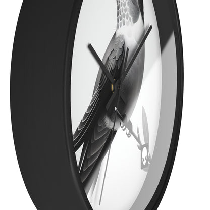 "A Melodic Moment" - The Alien Wall Clock Minimalism Style