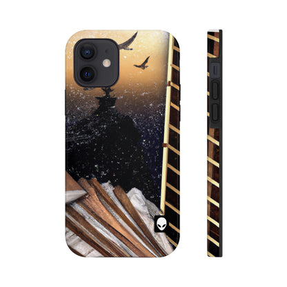 "A Tale of Storytelling Art: A Mixed Media Masterpiece" - The Alien Tough Phone Cases