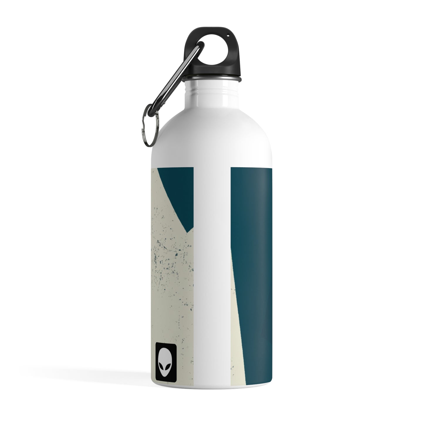 "Abstract Expressionism: Exploring Lines and Shapes" - The Alien Stainless Steel Water Bottle