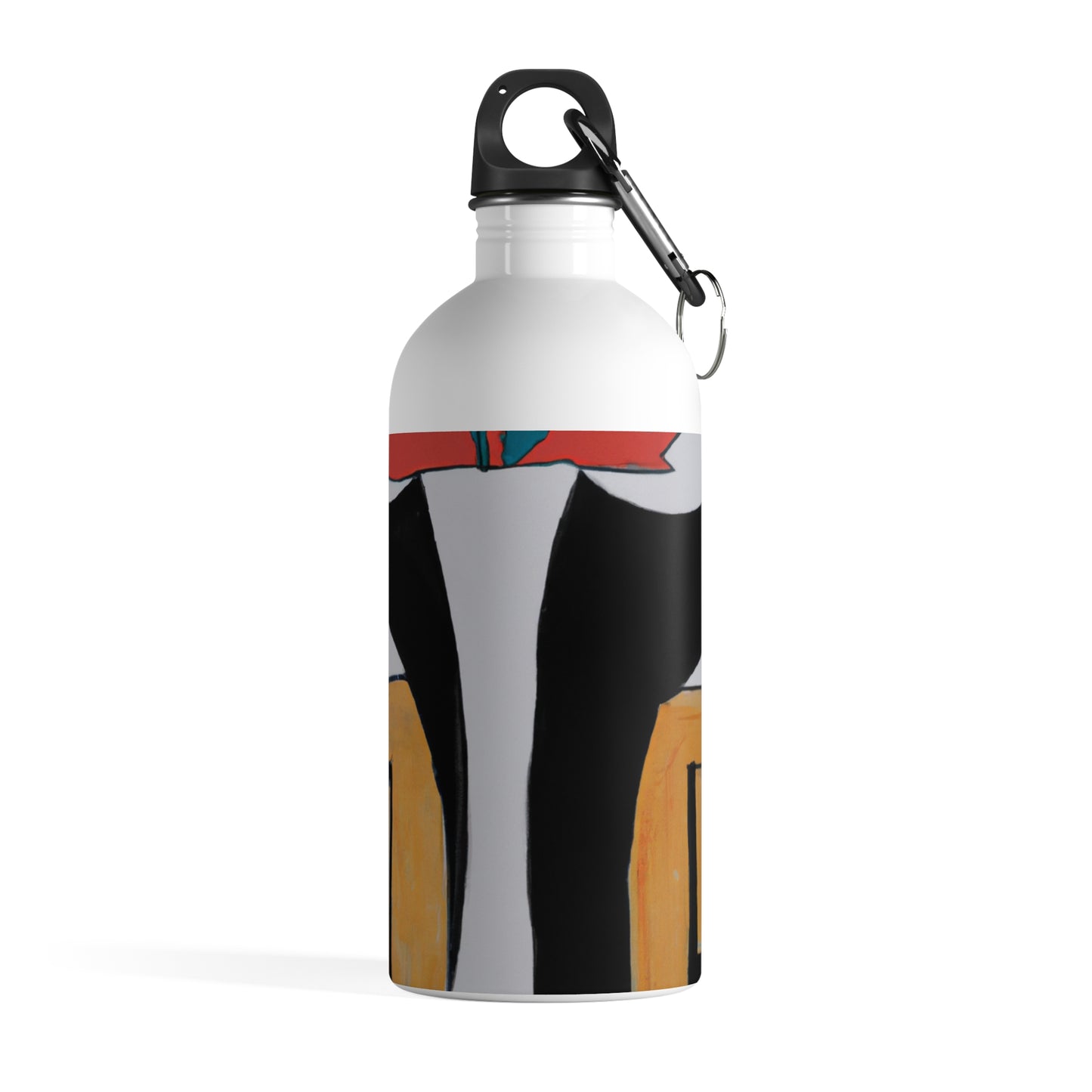 "Exploring Balance and Pattern in Abstract Art" - The Alien Stainless Steel Water Bottle