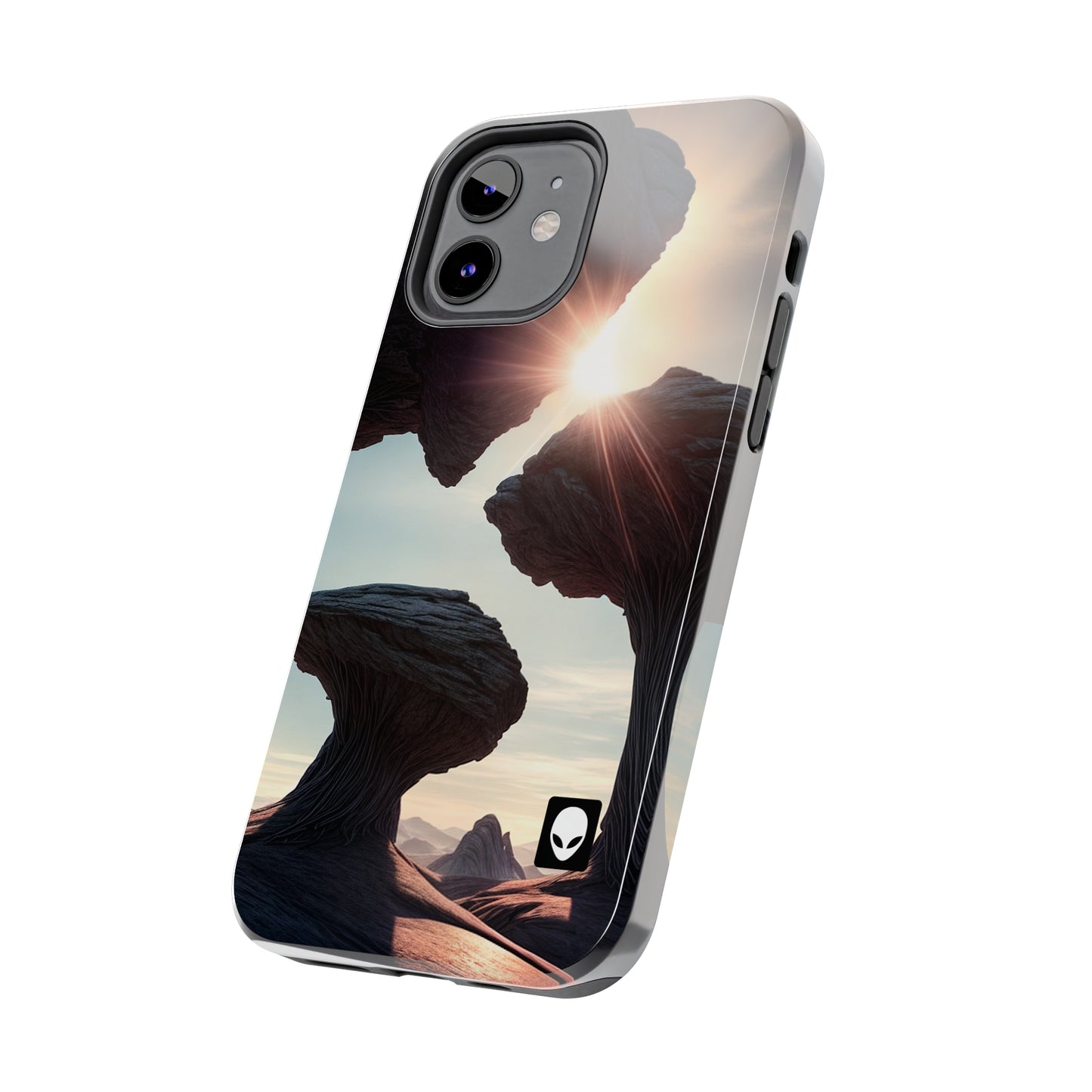 "Alien Landscape Odyssey" - The Alien Tough Phone Cases