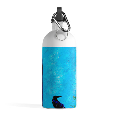 "Crow's Perch on a Waning Tower" - The Alien Stainless Steel Water Bottle