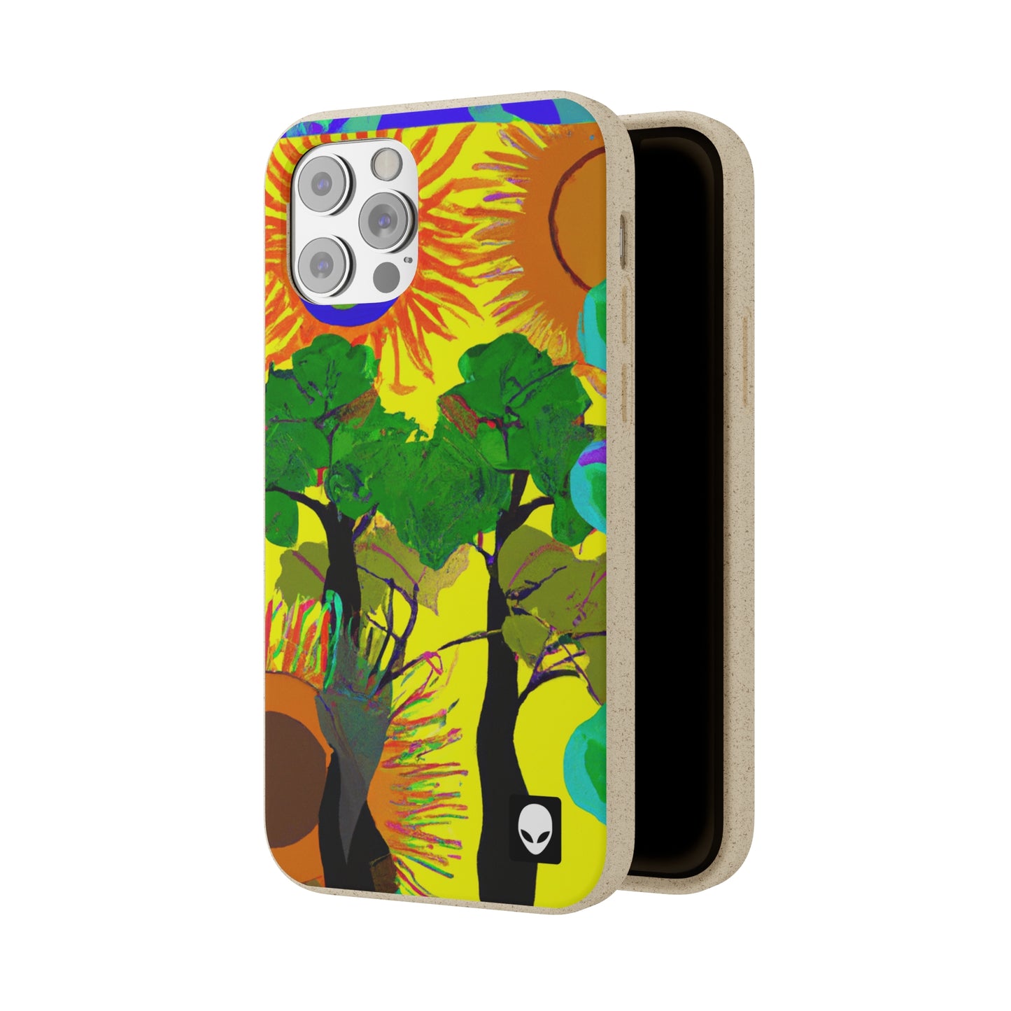 "Collision of Nature's Beauty" - The Alien Eco-friendly Cases