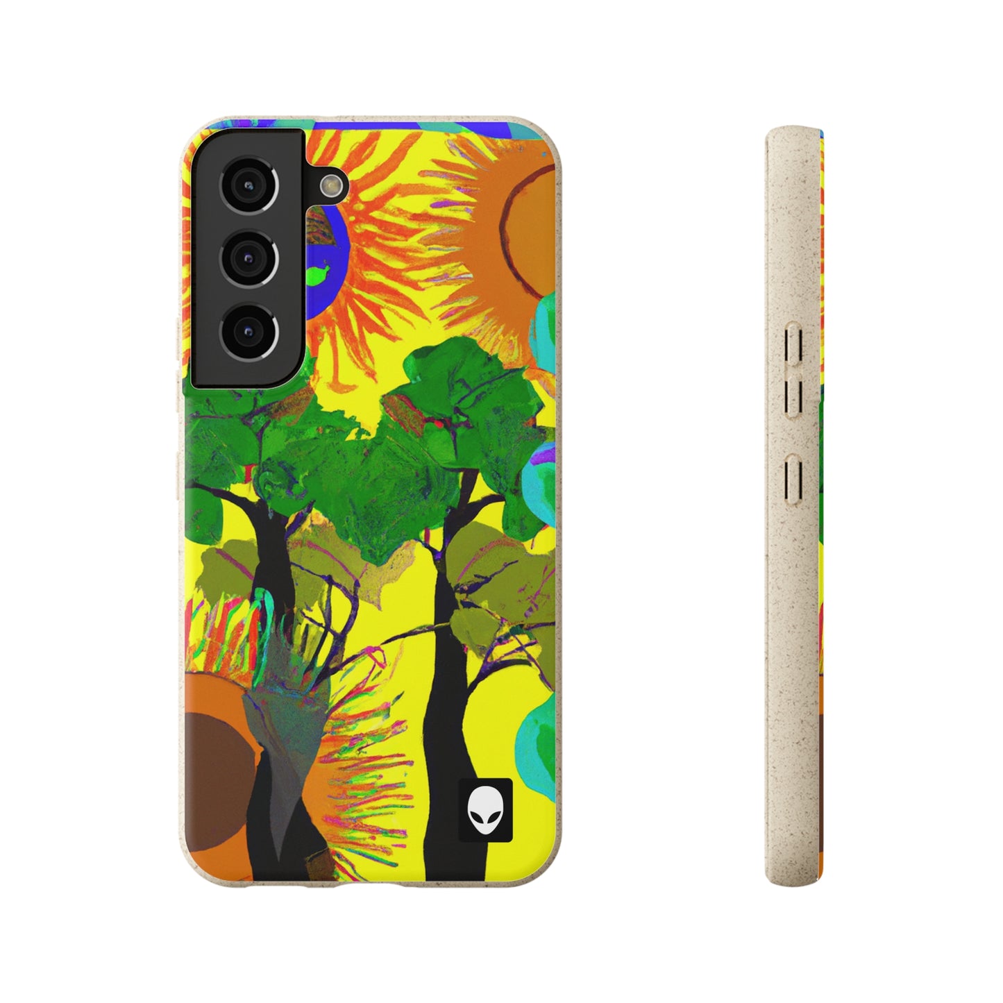 "Collision of Nature's Beauty" - The Alien Eco-friendly Cases