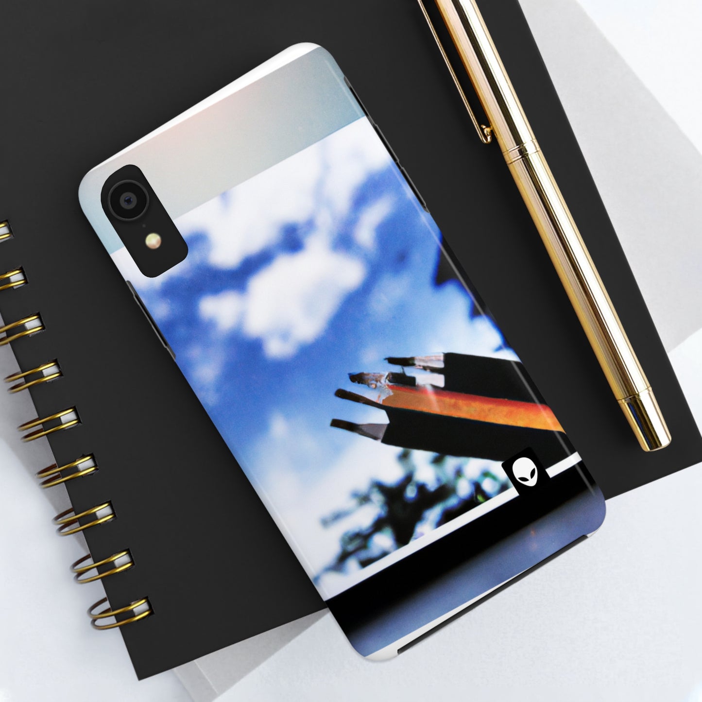 „Colors of Home: Orte durch Kunst erkunden“ – The Alien Tough Phone Cases