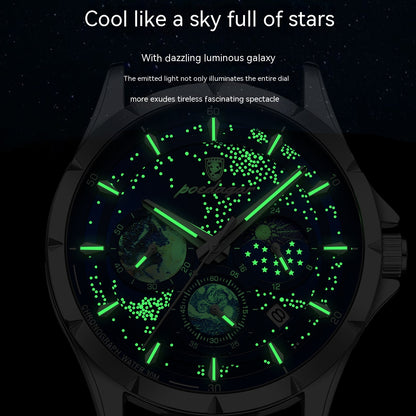 Luminous Multifunctional Men's Watch Waterproof