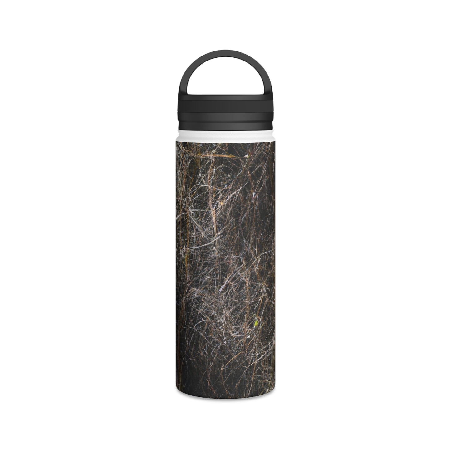 "A Glimpse of Nature's Glory" - The Alien Stainless Steel Water Bottle, Handle Lid