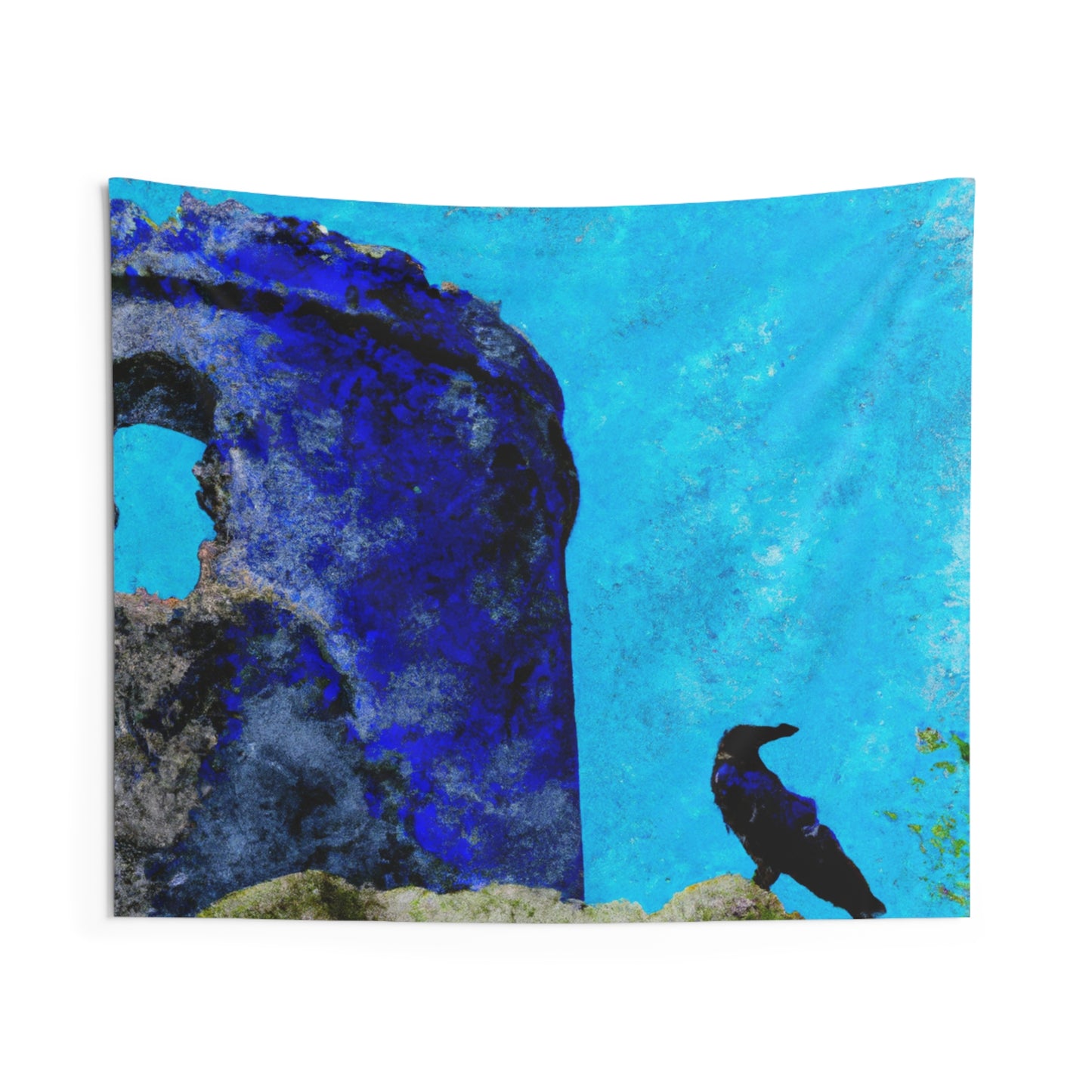 "Crow's Perch on a Waning Tower" - The Alien Wall Tapestries