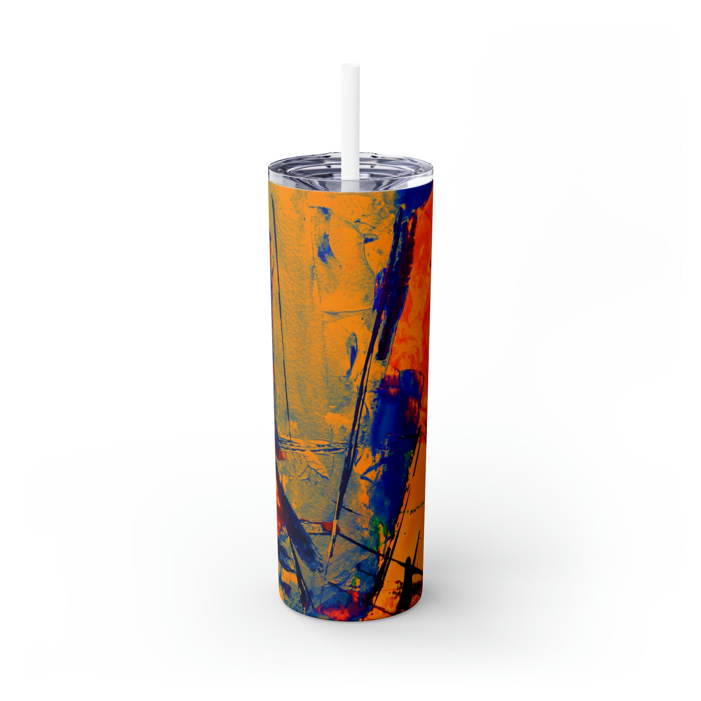 Mosaic Moments - Vaso delgado con pajita The Alien Maars® de 20 oz