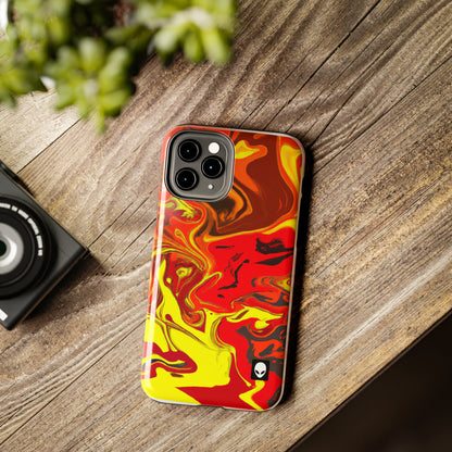 "Abstract Energy in Motion" - The Alien Tough Phone Cases