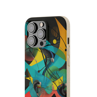 "Illusionary Perspective: A Colorful Dance of Light" - The Alien Eco-friendly Cases