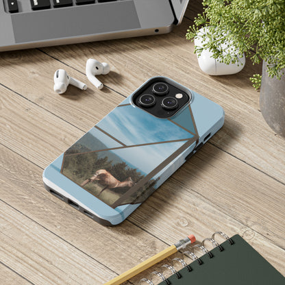 "Paisajes oníricos: un collage de arte cotidiano" - The Alien Tough Phone Cases