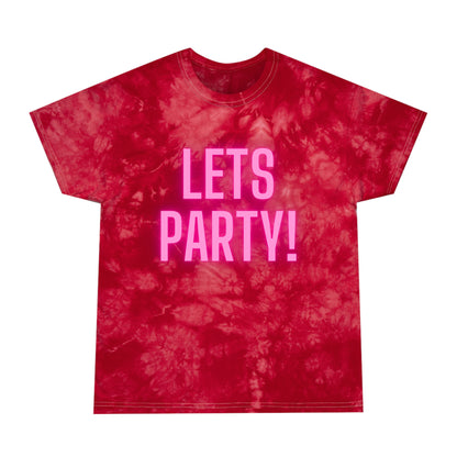 Lass uns Party machen! - The Alien Tie-Dye T-Shirt, Kristall