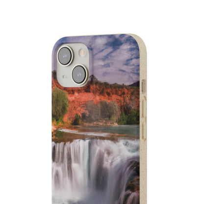 "Capturing Nature's Beauty: Crafting an Iconic Landscape in Vibrant Art" - The Alien Eco-friendly Cases