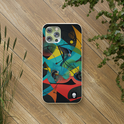 "Illusionary Perspective: A Colorful Dance of Light" - The Alien Eco-friendly Cases