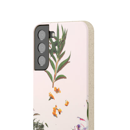 "Exploring Nature's Palette: An Experiment in Abstract Art" - The Alien Eco-friendly Cases