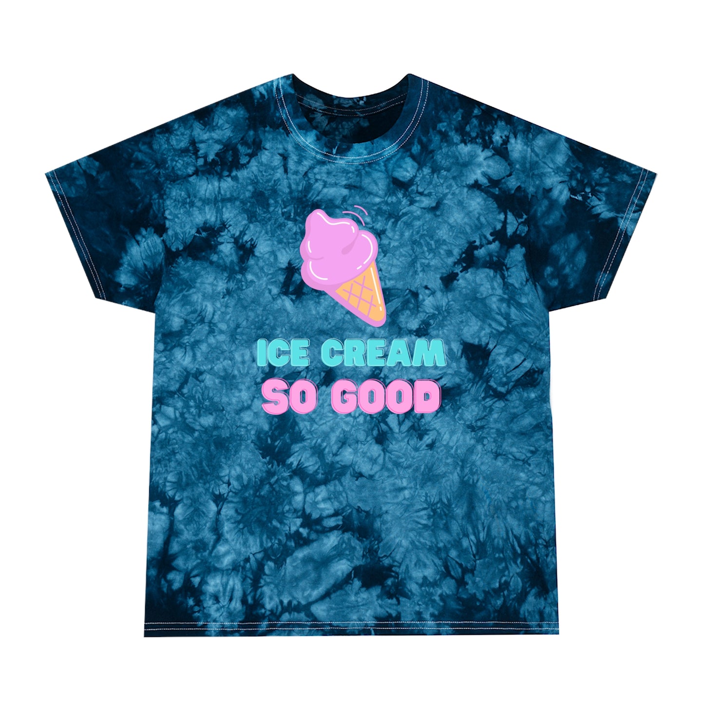 Ice Cream So Good – The Alien Tie-Dye T-Shirt, Kristall