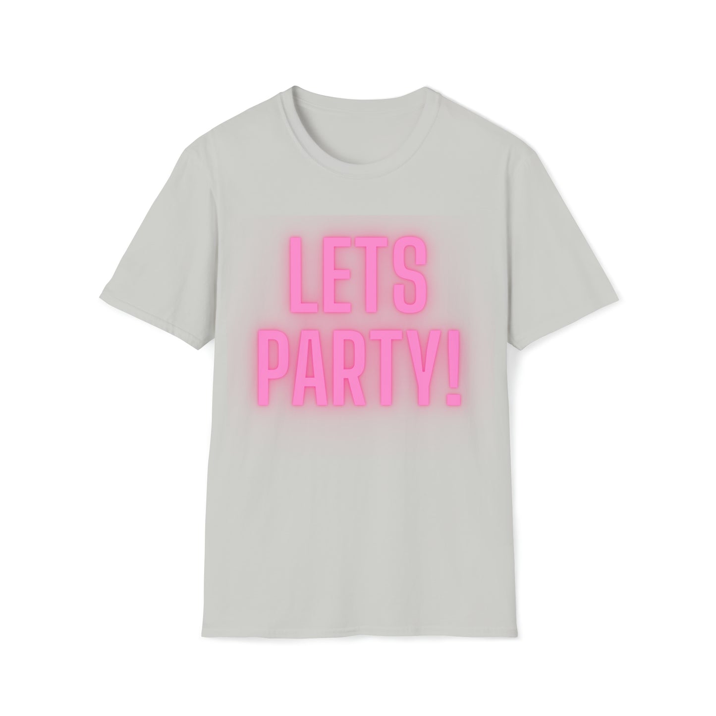 Lets Party! - The Alien Unisex Softstyle T-Shirt