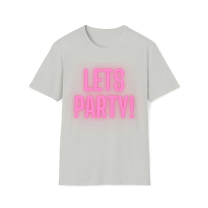 ¡Vamos de fiesta! - La camiseta alienígena unisex Softstyle