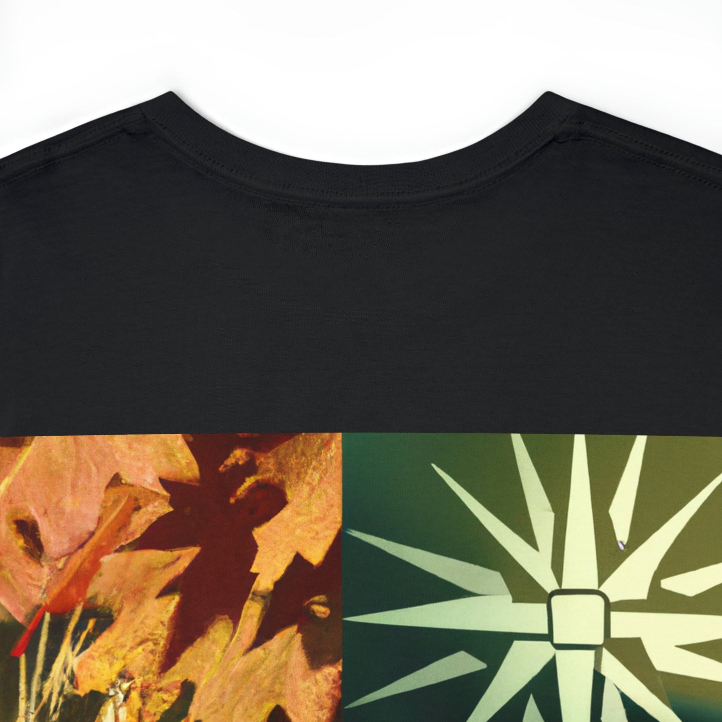 „Eine Reflexion meiner Reise: Eine Collage aus Wachstum und Transformation“ – Das Alien-T-Shirt