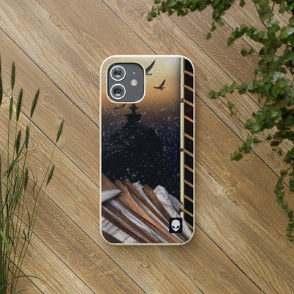 "A Tale of Storytelling Art: A Mixed Media Masterpiece" - The Alien Eco-friendly Cases