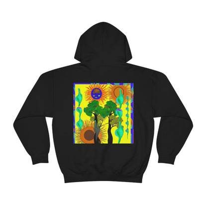 "Collision of Nature's Beauty" - The Alien Unisex Hoodie