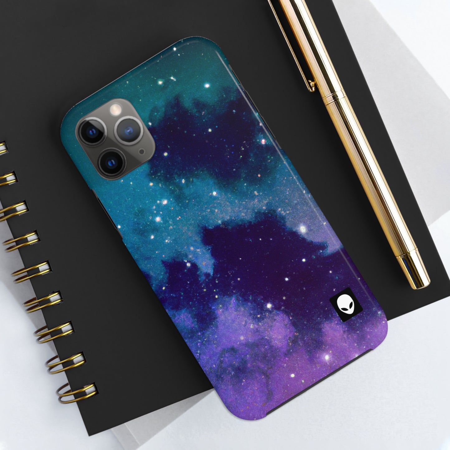 "Midnight Celestial Symphony" - The Alien Tough Phone Cases