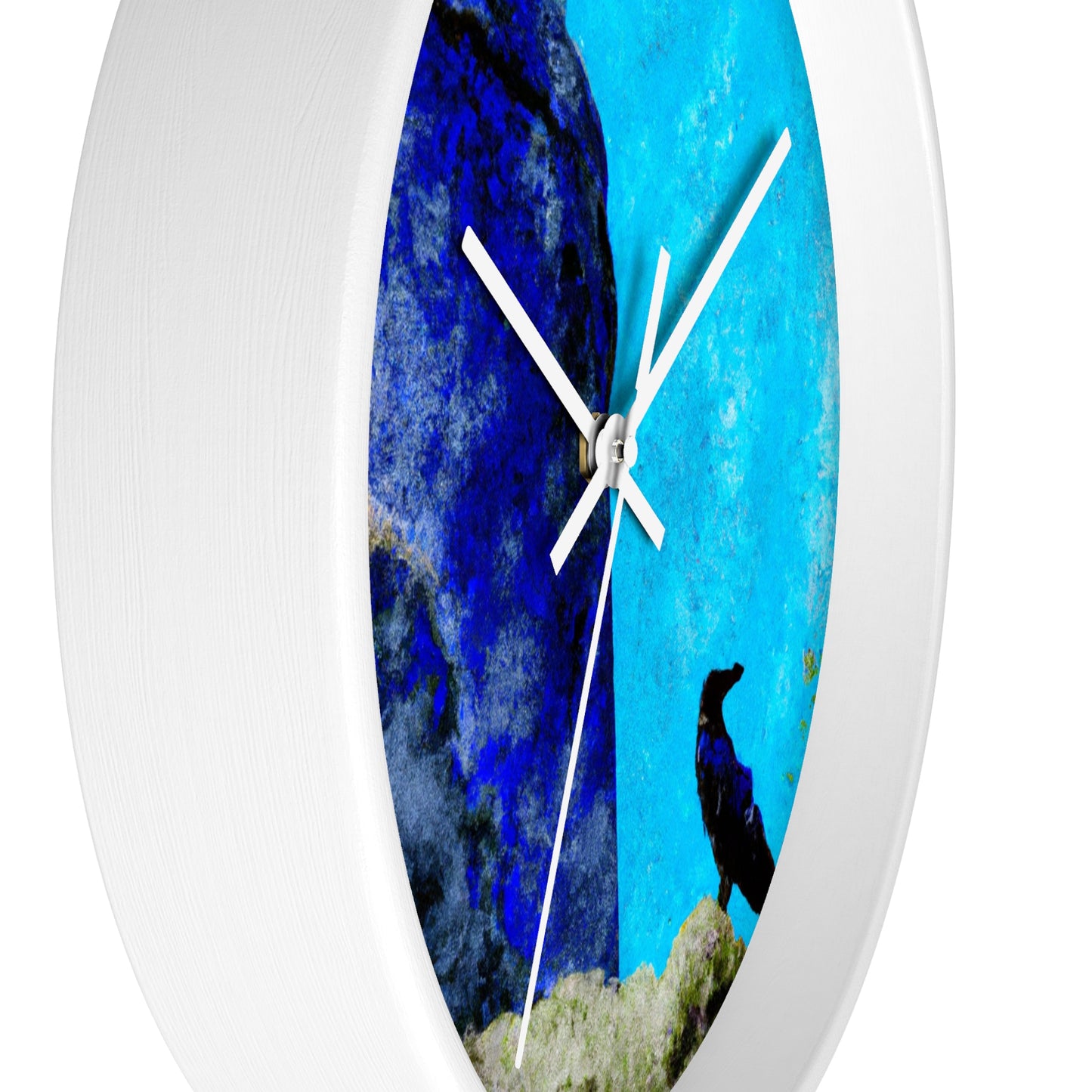 "Crow's Perch on a Waning Tower" - The Alien Wall Clock