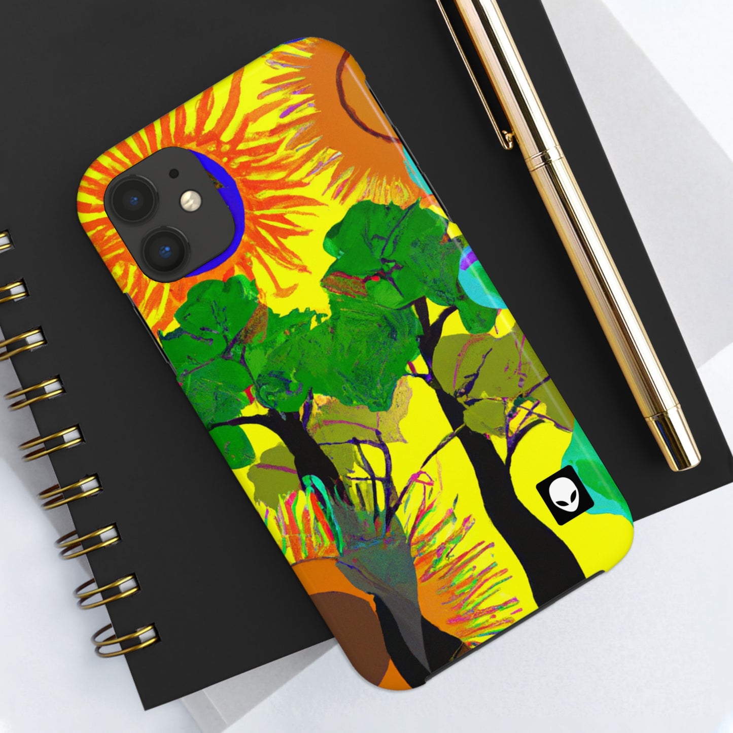 "Colisión de la belleza de la naturaleza": The Alien Tough Phone Cases