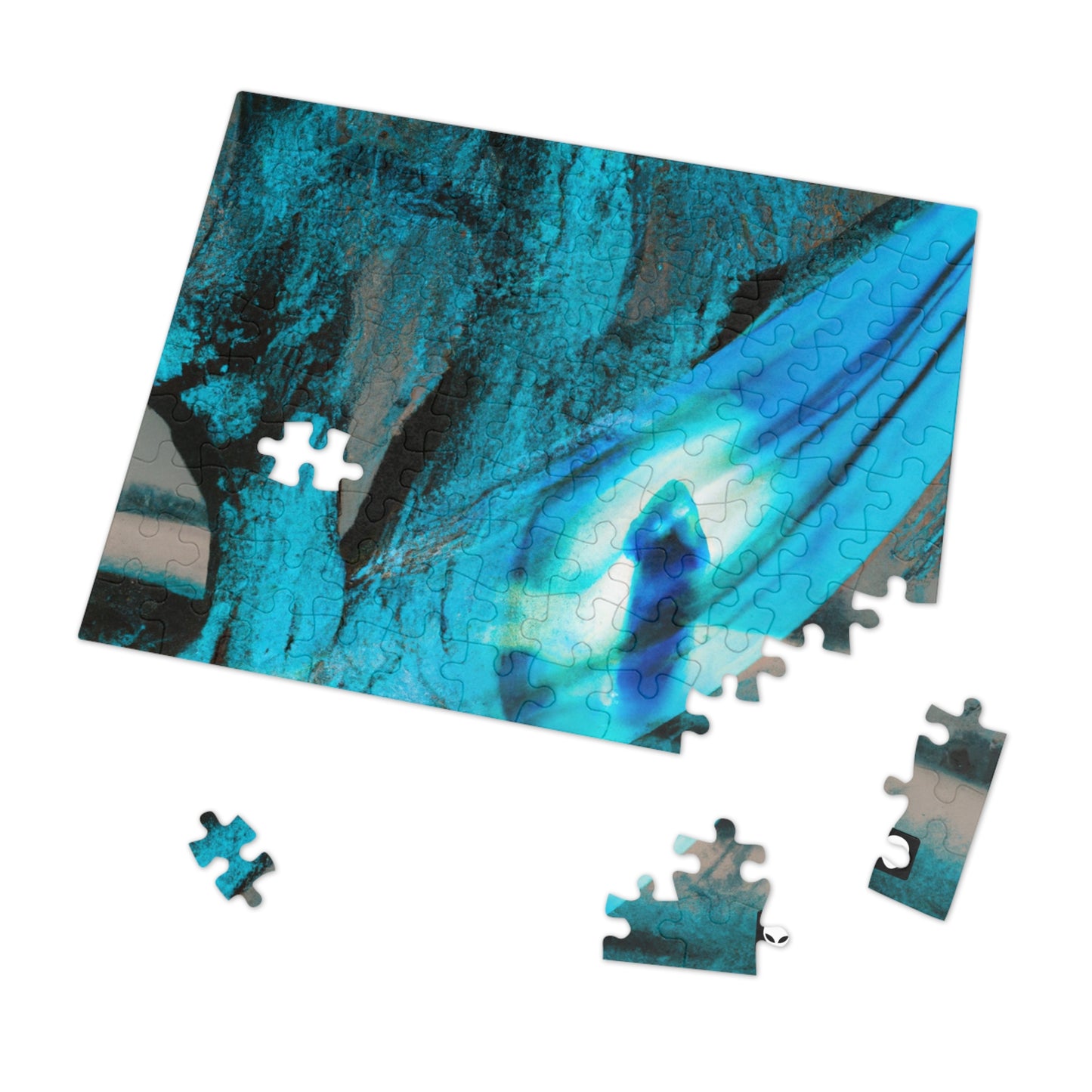 "Dreamscape: Exploring the Inner Realm" - The Alien Jigsaw Puzzle