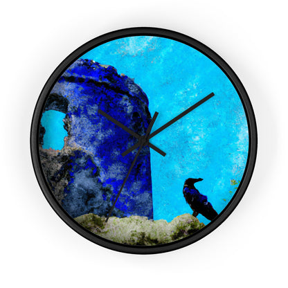 "Crow's Perch on a Waning Tower" - The Alien Wall Clock