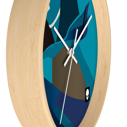 "Metamorphosis: The Art of Transformation" - The Alien Wall Clock